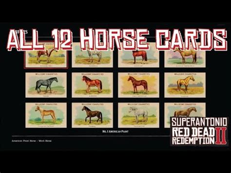 horses cards rdr2|Iba pa.